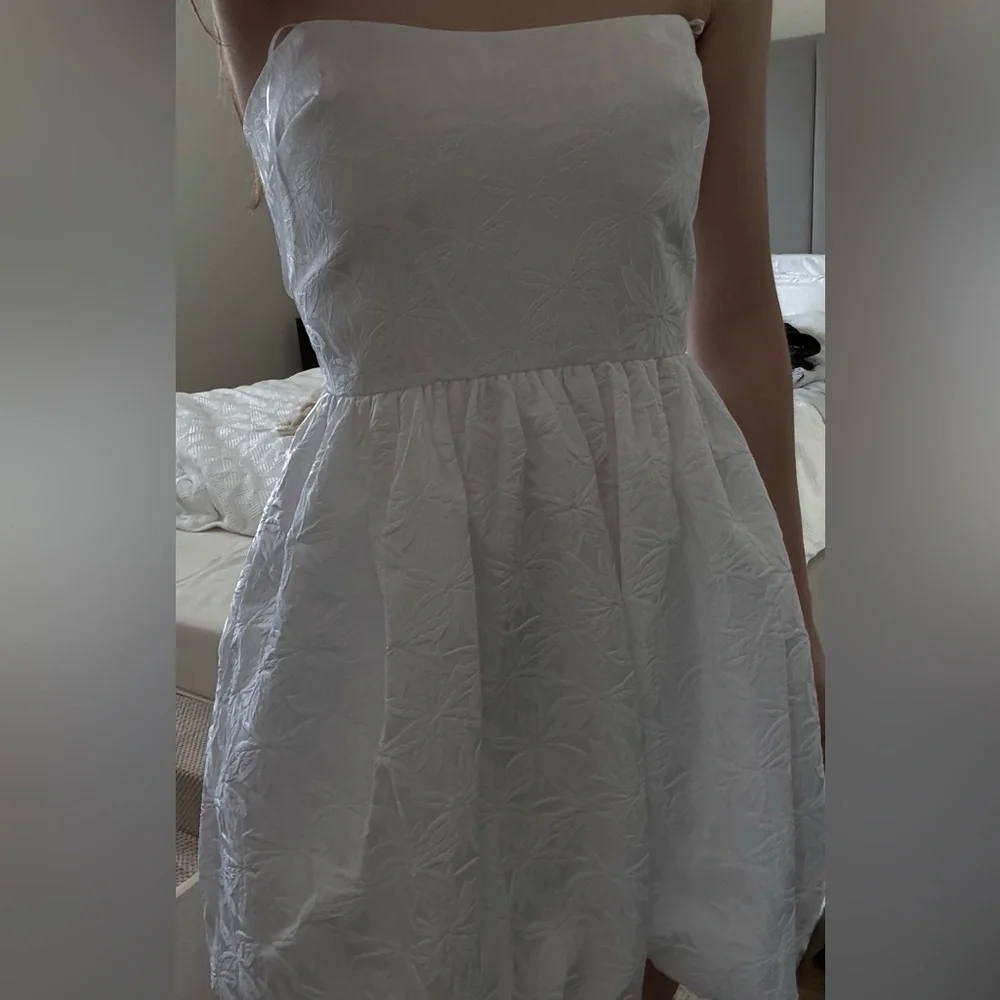 NWT - Amanda Uprichard - Addison Dress in Ivory - Size XS - Picture 6 of 6